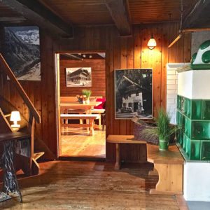 Kachelofen – Design Ferienhaus Almhütte XL Ski Amadé, St. Veit im Pongau