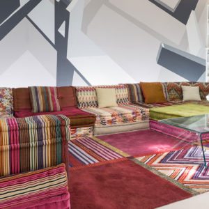 Wohnbereich – Design Ferienhaus Bauhausvilla Kärnten, Spittal/Millstätter See