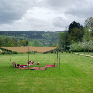 Garten – Design Ferienhaus Bauhausvilla Kärnten, Spittal/Millstätter See