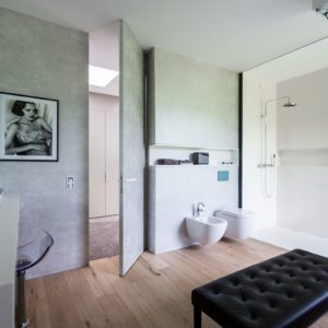 Schlafzimmer – Design Ferienhaus Bauhausvilla Kärnten, Spittal/Millstätter See