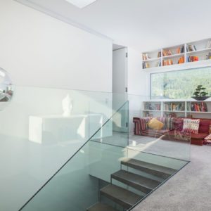 Wohnbereich – Design Ferienhaus Bauhausvilla Kärnten, Spittal/Millstätter See