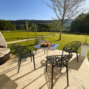 Garten – Design Ferienhaus Bauhausvilla Kärnten, Spittal/Millstätter See