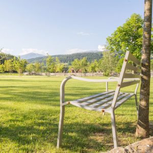 Garten – Design Ferienhaus Bauhausvilla Kärnten, Spittal/Millstätter See
