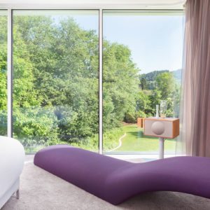 Schlafzimmer – Design Ferienhaus Bauhausvilla Kärnten, Spittal/Millstätter See