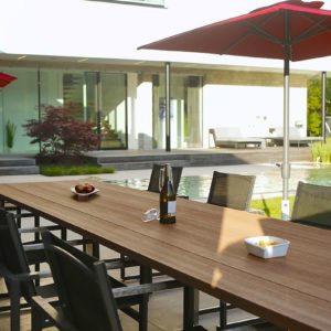 Garten – Design Ferienhaus Bauhausvilla Kärnten, Spittal/Millstätter See