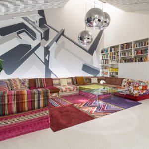 Wohnbereich – Design Ferienhaus Bauhausvilla Kärnten, Spittal/Millstätter See