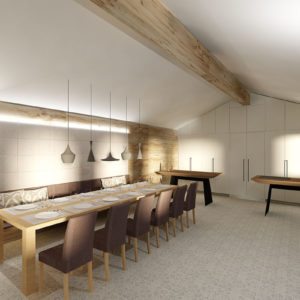 Ausstattung – Design Ferienhaus Berg Chalet Millstätter See