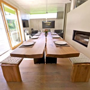 Essbereich – Design Ferienhaus Chalet Altenmarkt-Zauchensee in Ski amadé