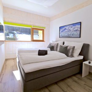 Schlafzimmer – Design Ferienhaus Chalet Altenmarkt-Zauchensee in Ski amadé