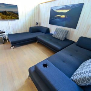 Wohnbereich – Design Ferienhaus Chalet Altenmarkt-Zauchensee in Ski amadé