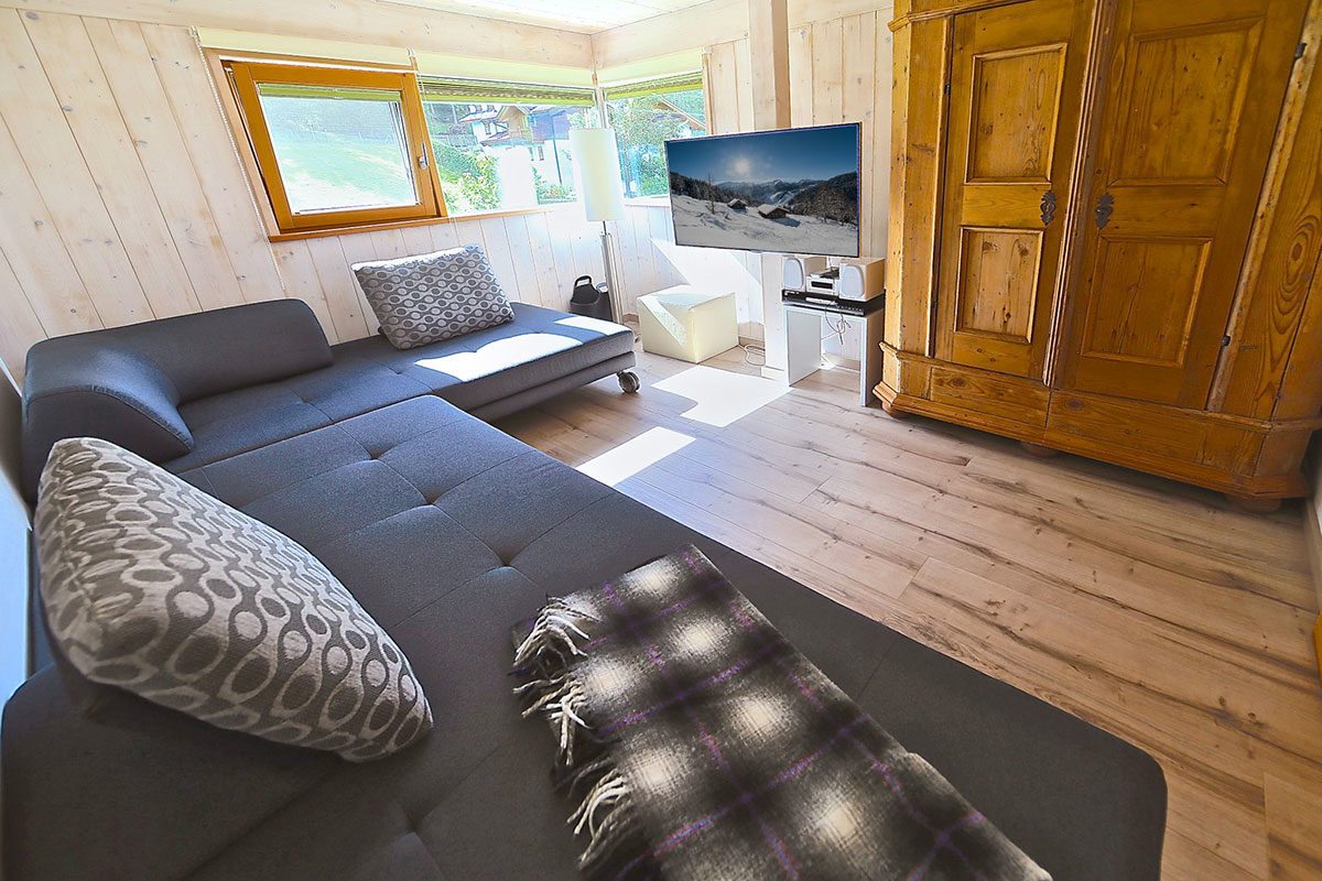 Wohnbereich - Design Ferienhaus Chalet Altenmarkt-Zauchensee in Ski amadé