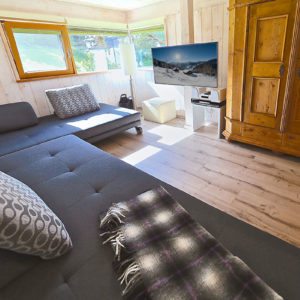 Wohnbereich – Design Ferienhaus Chalet Altenmarkt-Zauchensee in Ski amadé